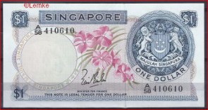 Singapore 1-a UNC